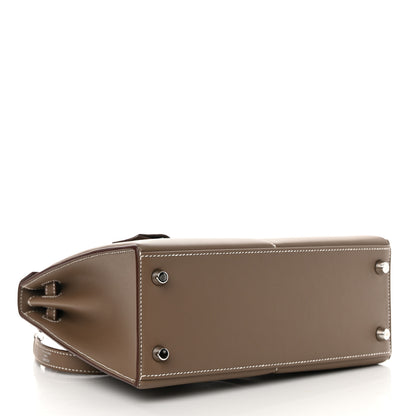 Hermes Swift Kelly Padded Sellier 25 Etoupe 4 of 11