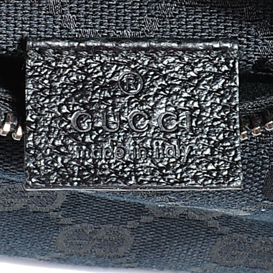 Gucci Monogram Belt Bag Black 8 of 8
