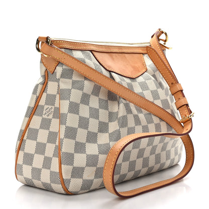 Louis Vuitton Damier Azur Siracusa PM 2 of 9