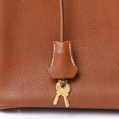 Hermes Natural Barenia Faubourg Birkin 30 Fauve 25 of 34
