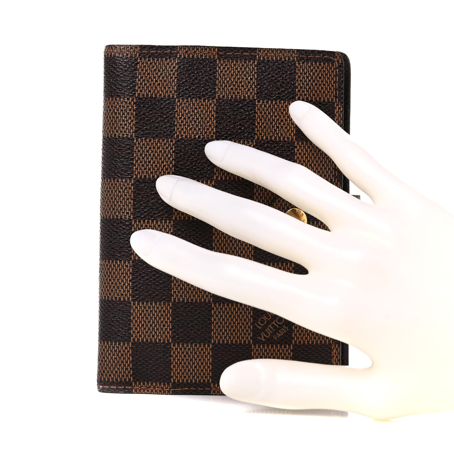 Louis Vuitton Damier Ebene Small Ring Agenda Cover 2 of 14