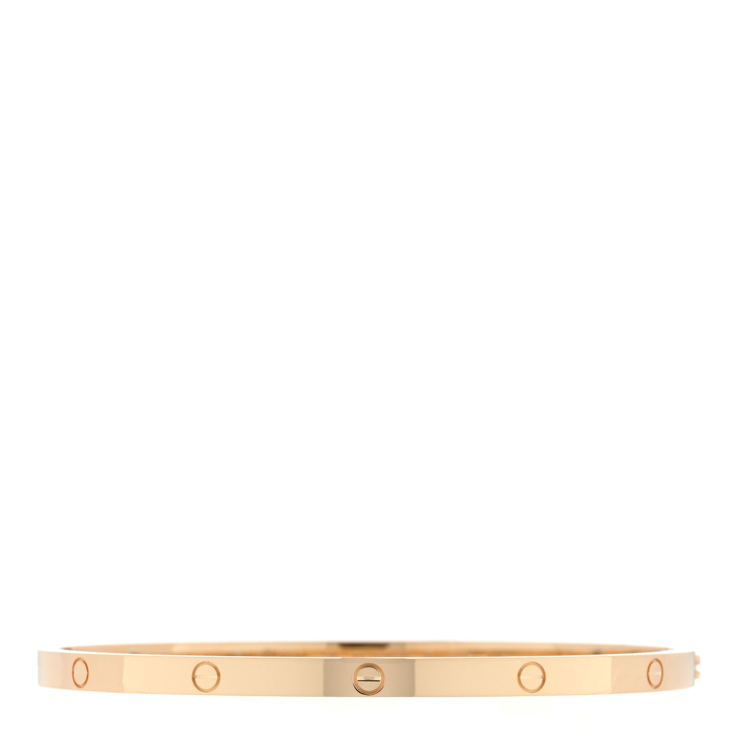 18K Yellow Gold Small LOVE Bracelet 18