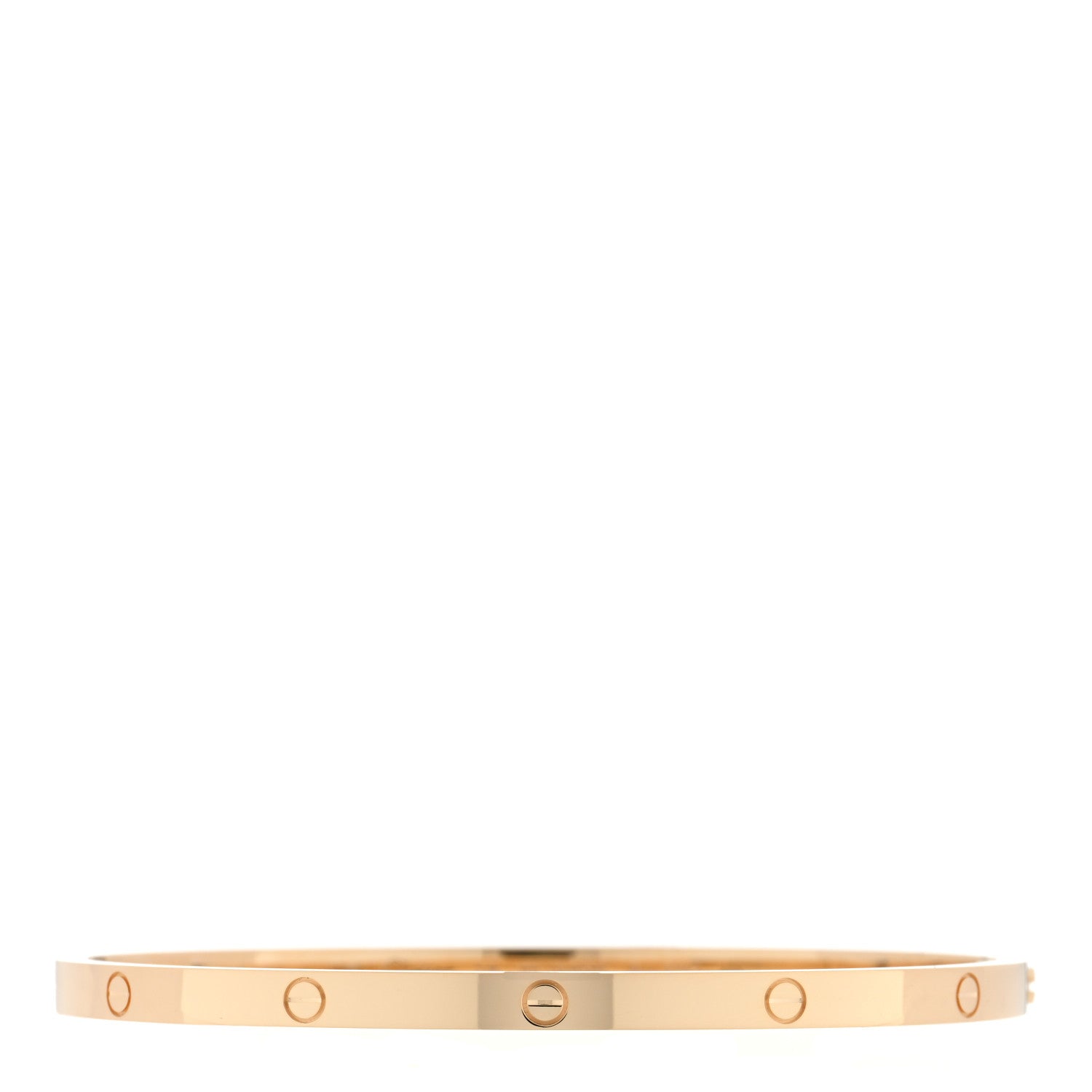 Cartier 18K Yellow Gold Small LOVE Bracelet 18 1 of 4