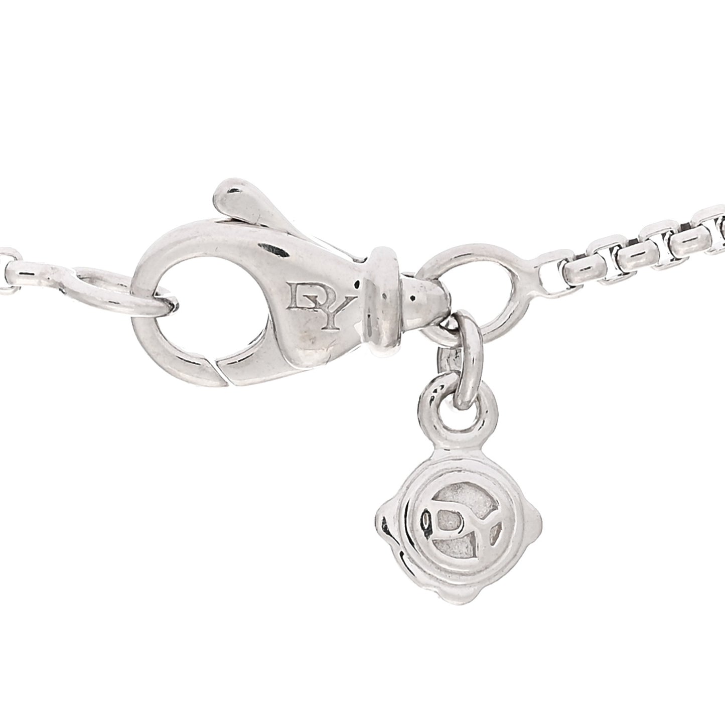 Sterling Silver Crossover Single Station Pendant Necklace
