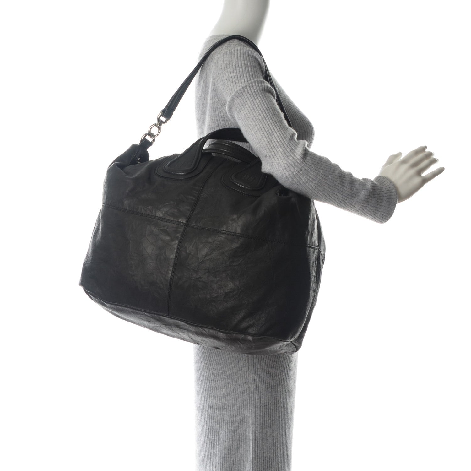 Givenchy Lambskin Large Nightingale Black 2 of 6
