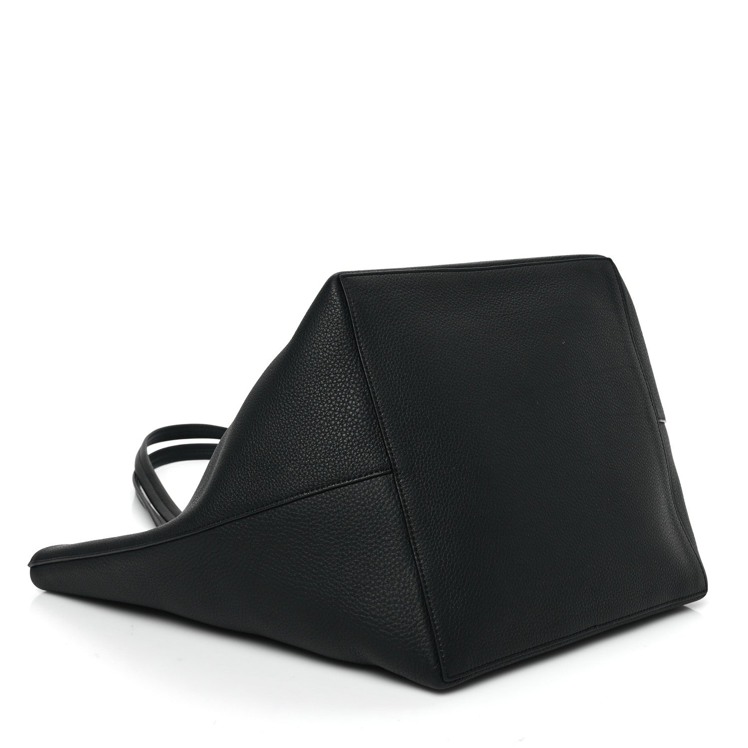 The Row Grained Calfskin Park Tote Three Black 5 of 11
