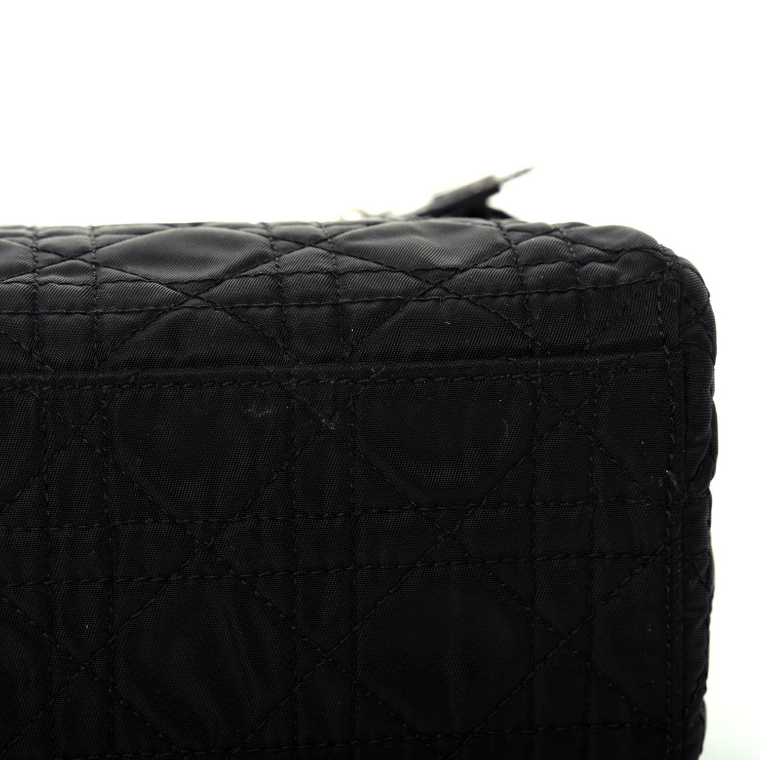 Christian Dior Nylon Cannage Medium Lady Dior Black 13 of 19