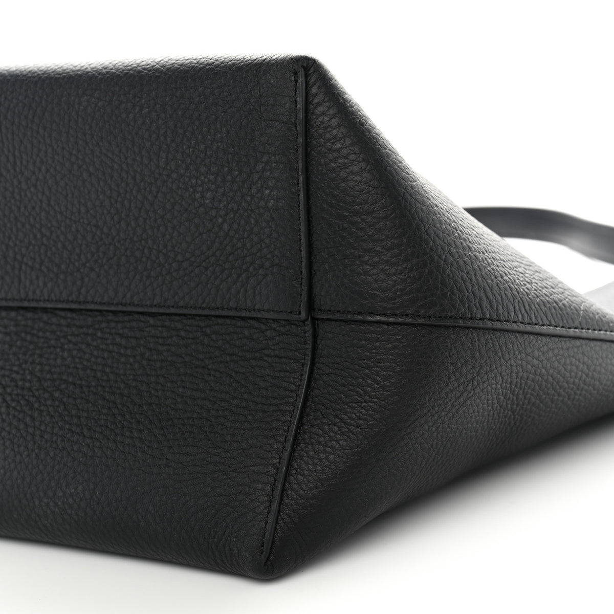The Row Grained Calfskin Medium N/S Park Tote Black 8 of 8