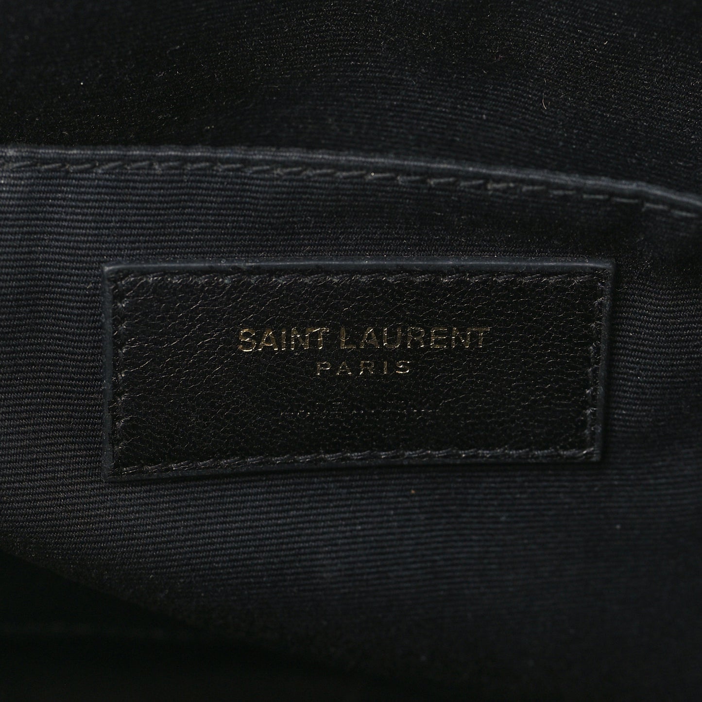 Calfskin Matelasse Monogram Lou Camera Bag Black