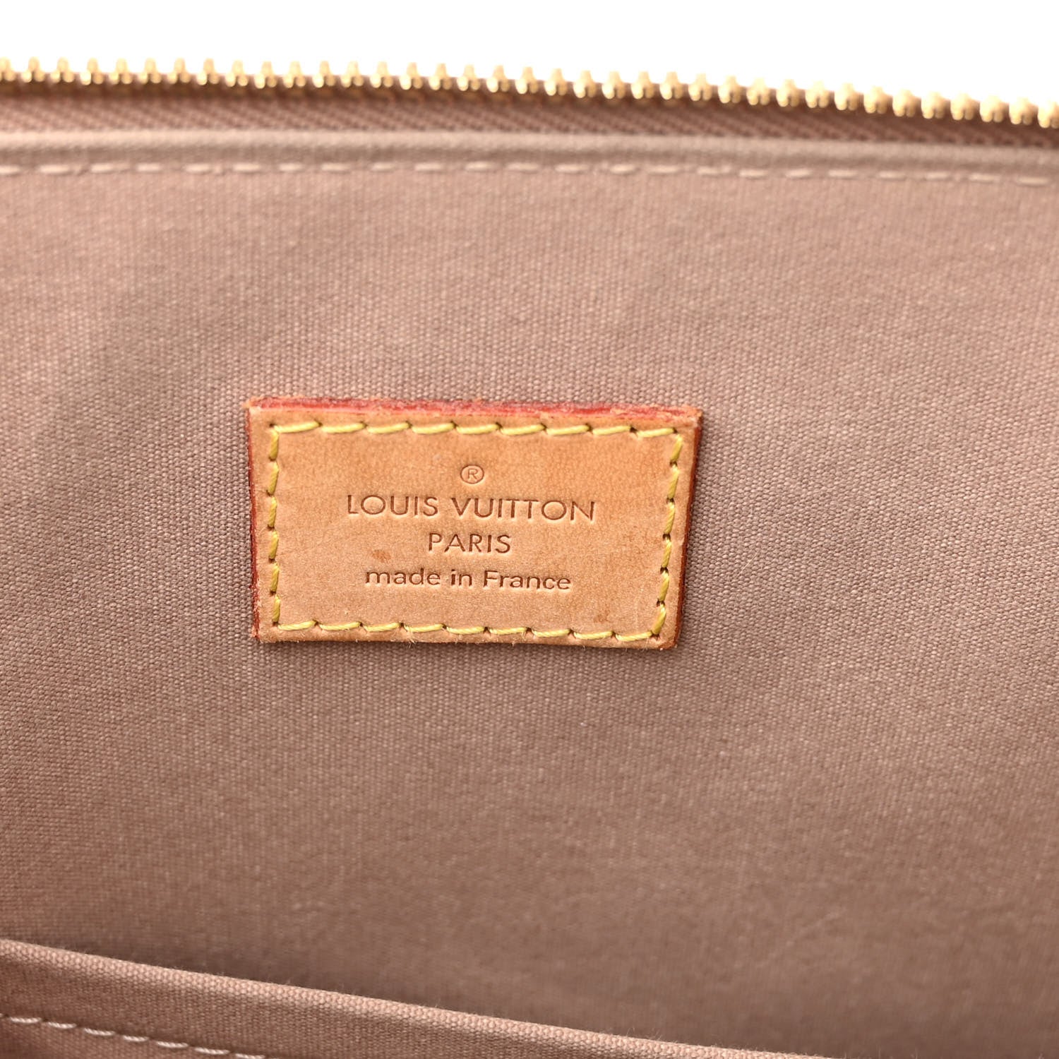 Louis Vuitton Vernis Alma GM Beige Poudre 6 of 12