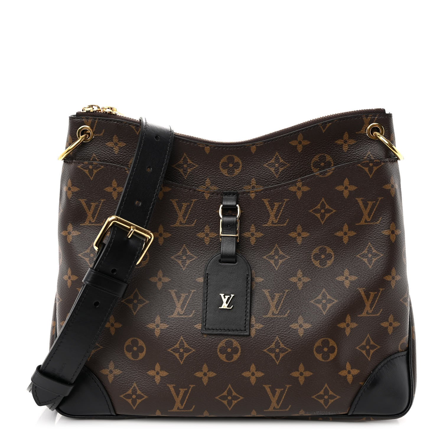 Louis Vuitton Monogram Odeon MM Black 1 of 9