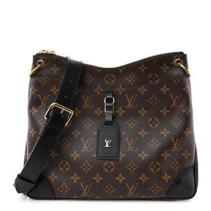 Louis Vuitton Monogram Odeon MM Black 1 of 9