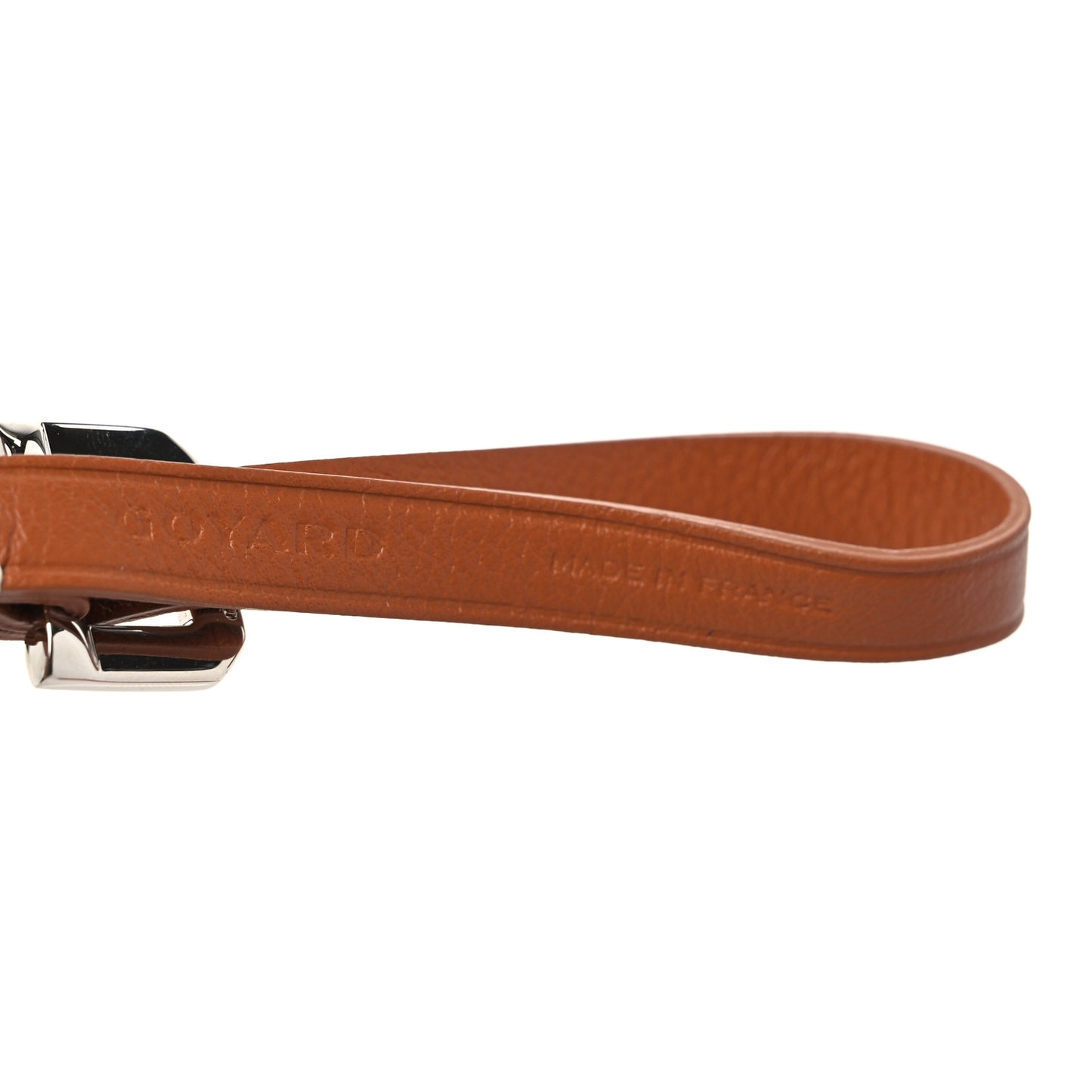 Goyardine Bone Tag Black Gold