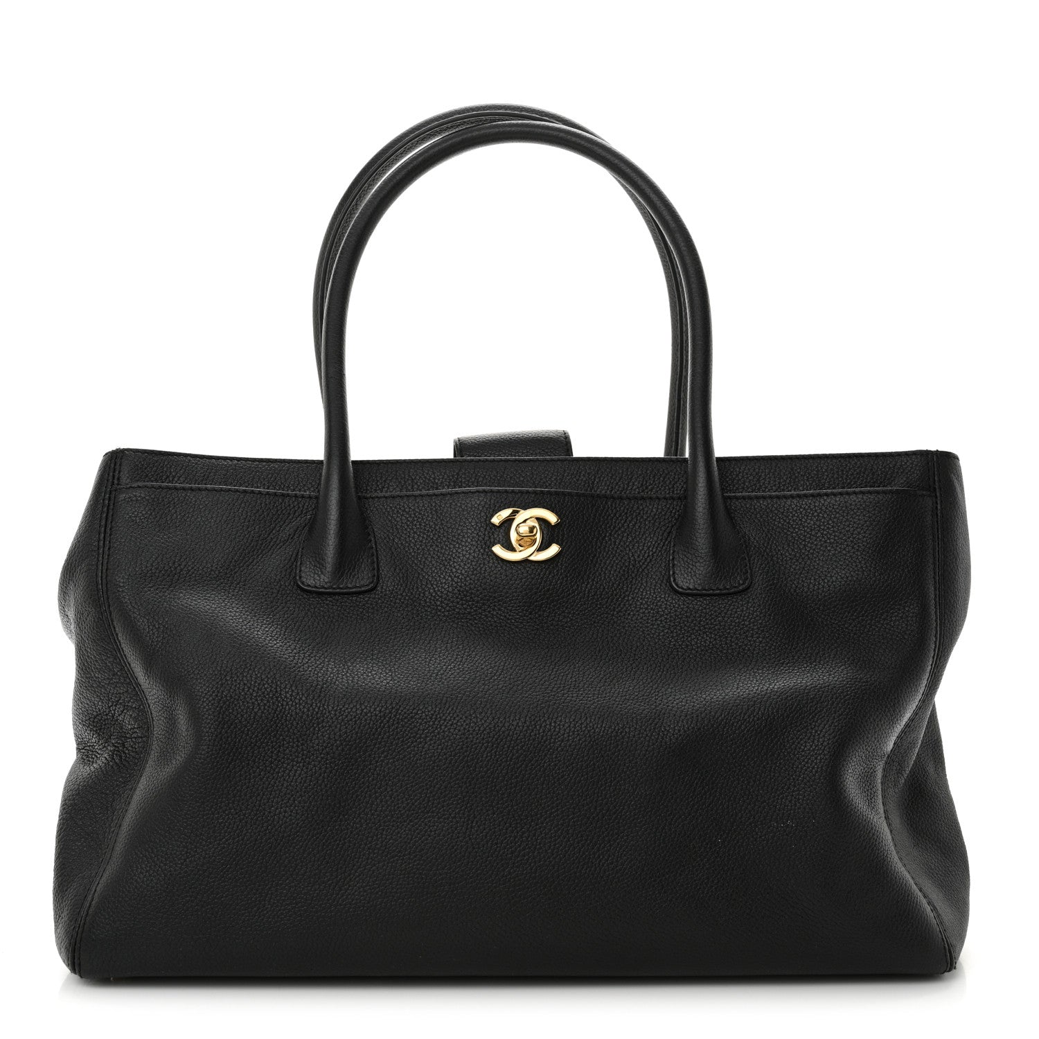 Chanel Caviar Cerf Executive Shopper Tote Black 1 of 16