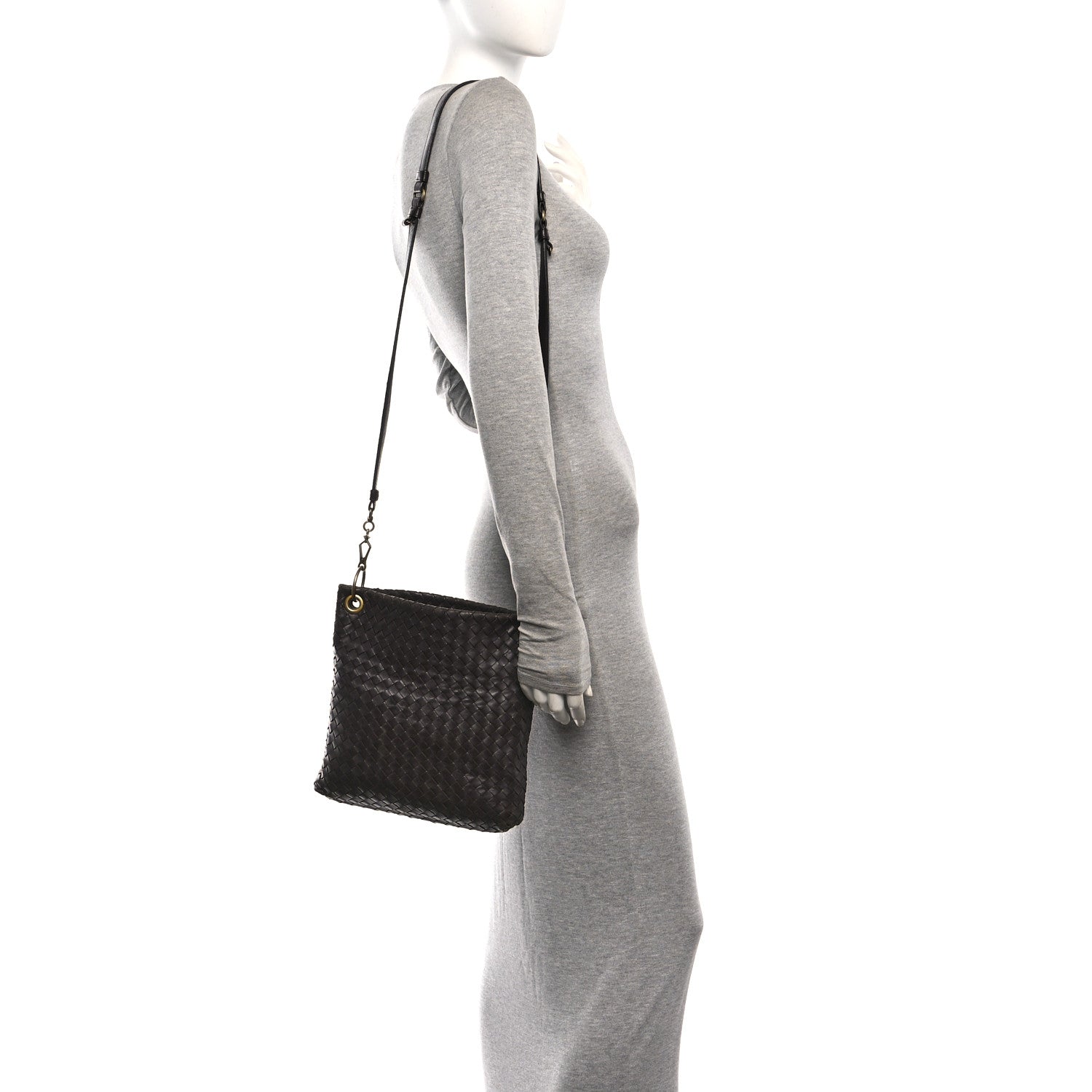 Bottega Veneta Nappa Intrecciato Crossbody Bag Fondant 2 of 12
