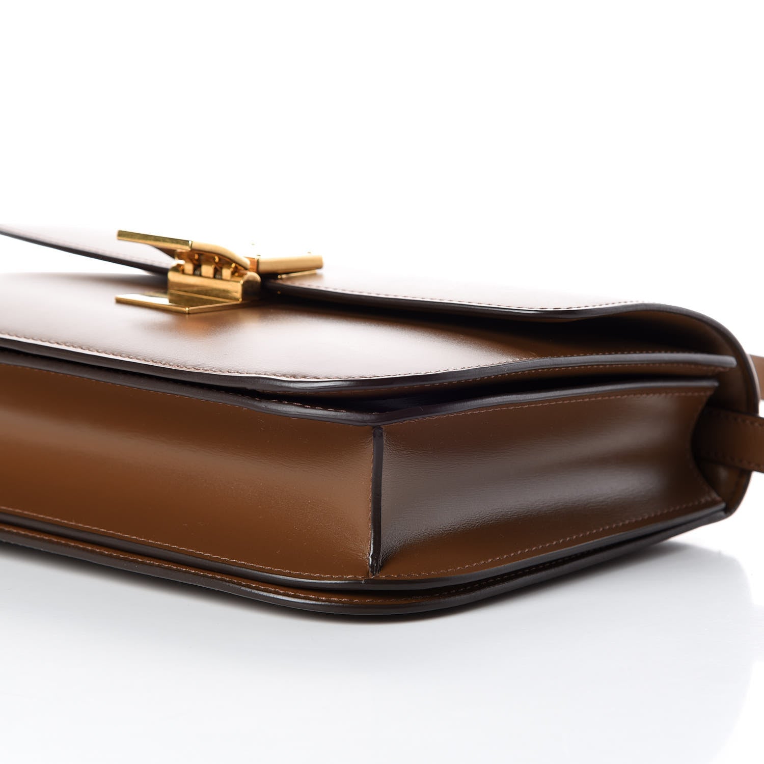Celine Box Calfskin Medium Classic Box Flap Bag Camel 6 of 9