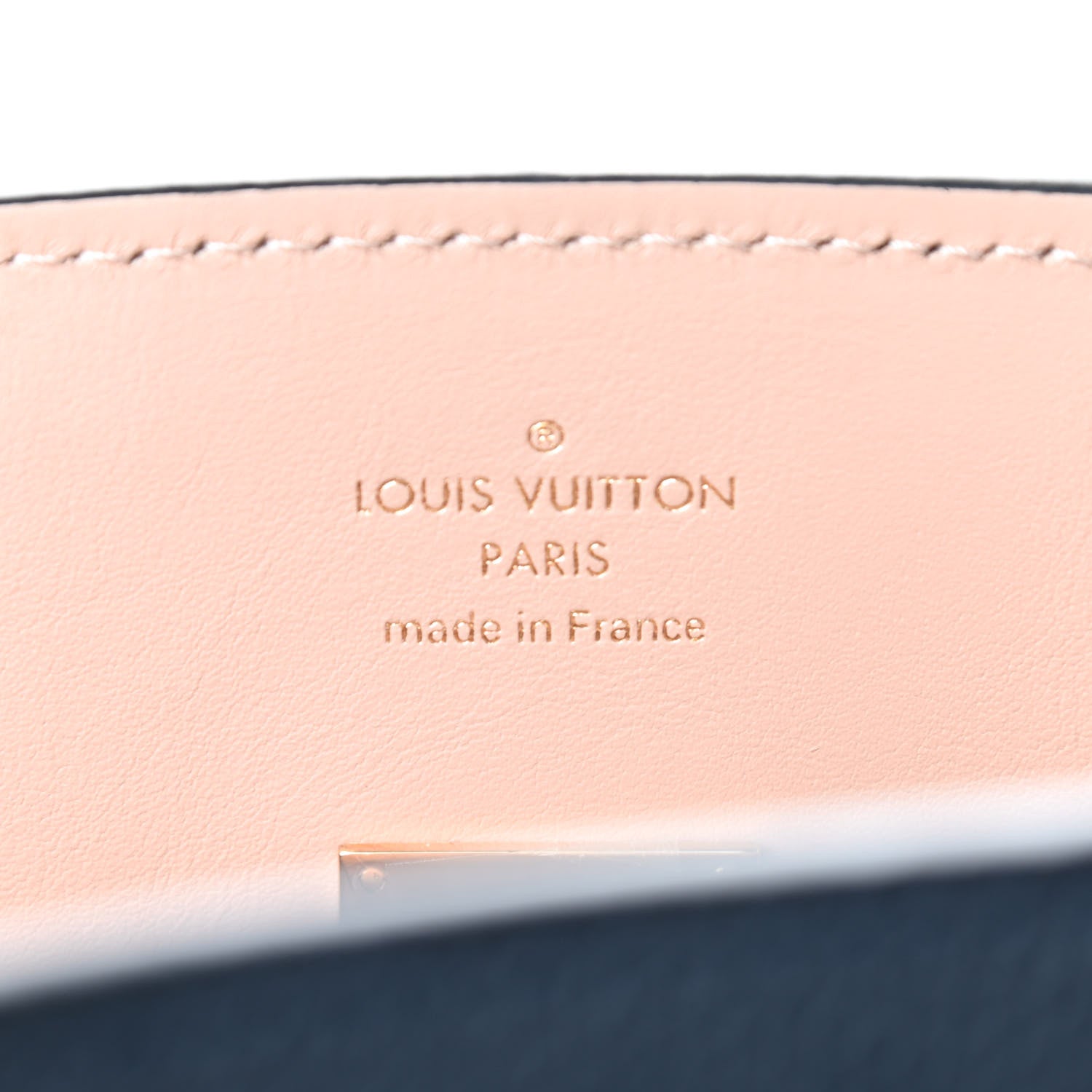 Louis Vuitton Veau Nuage Milla MM Black Beige 8 of 9
