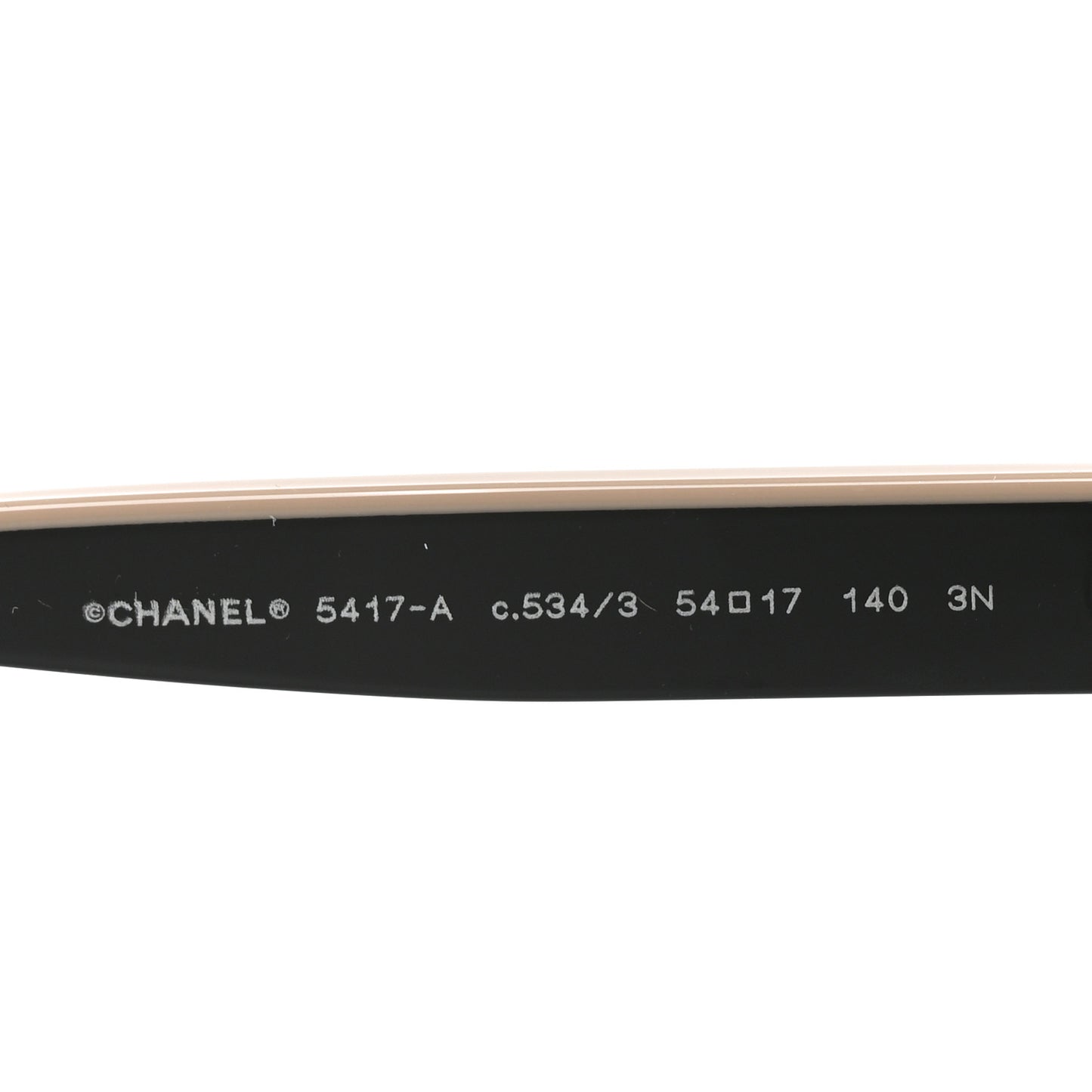 Acetate Square Sunglasses 5417-A Black