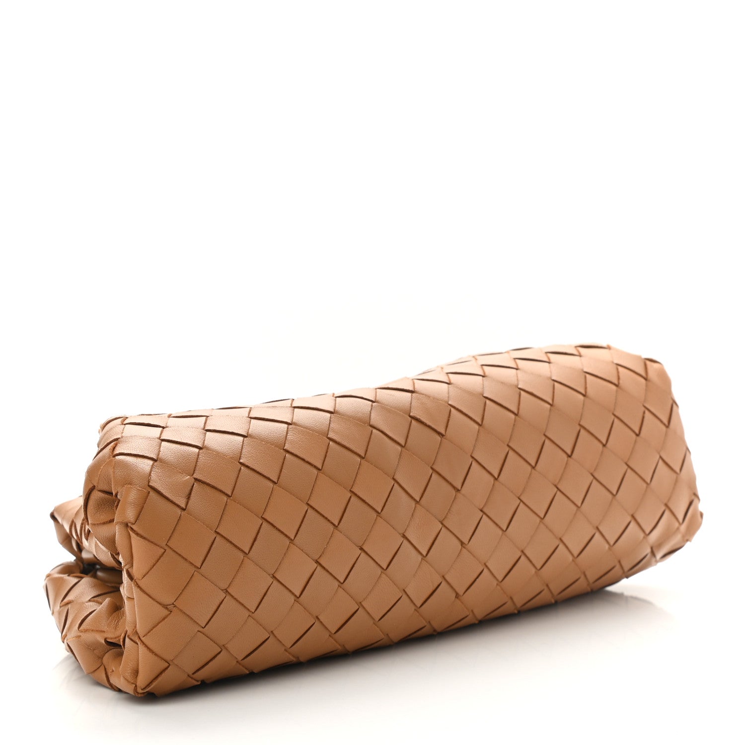 Bottega Veneta Nappa Intrecciato Teen Pouch Caramel 4 of 7
