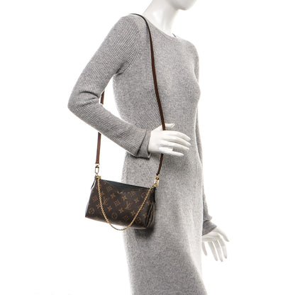 Louis Vuitton Monogram Pallas Clutch Black 2 of 8