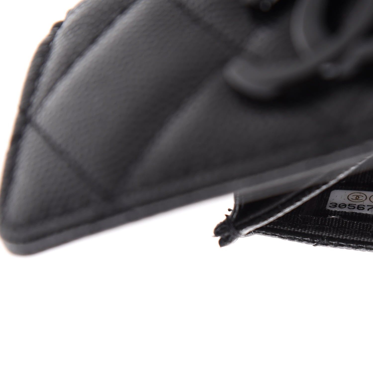 Chanel Caviar Quilted My Everything Flap Card Holder Black 8 of 8