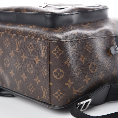 Louis Vuitton Monogram Macassar Josh Backpack 6 of 10