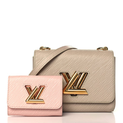 Louis Vuitton Epi Twist PM and Twisty Taupe Pink 2 of 10