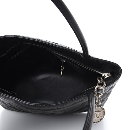 Chanel Caviar Quilted Medallion Tote Black 5 of 9