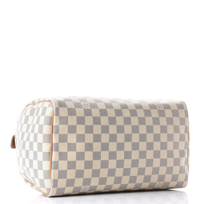 Louis Vuitton Damier Azur Speedy 30 3 of 9
