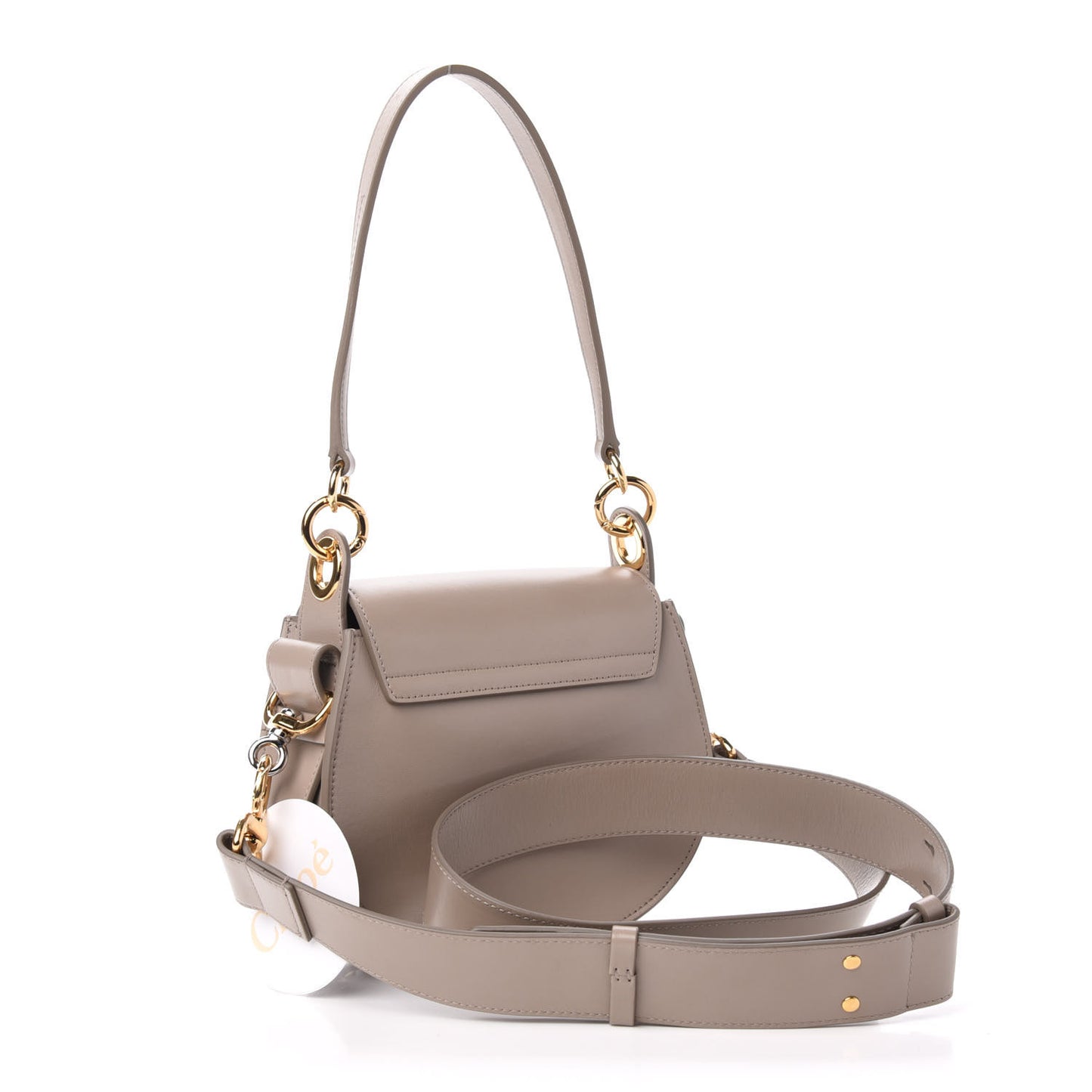 Calfskin Small Tess Bag Motty Grey