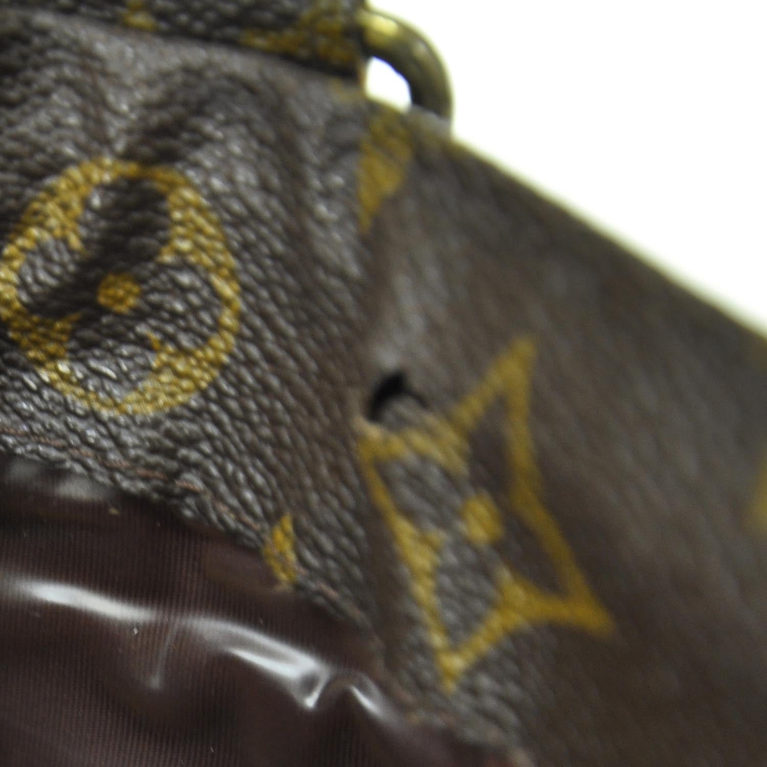 Louis Vuitton Saks Monogram Toiletry Cosmetic Bag 7 of 9