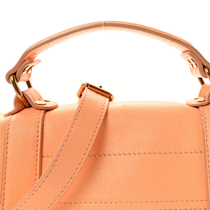 Proenza Schouler Lambskin Tiny PS1 Satchel Apricot 7 of 9
