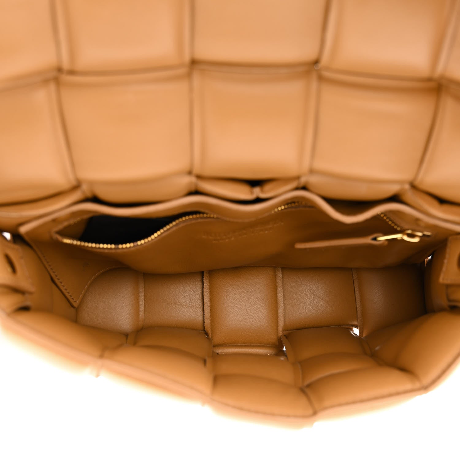 Bottega Veneta Nappa Maxi Intreccio Padded Cassette Crossbody Bag Caramel 5 of 11