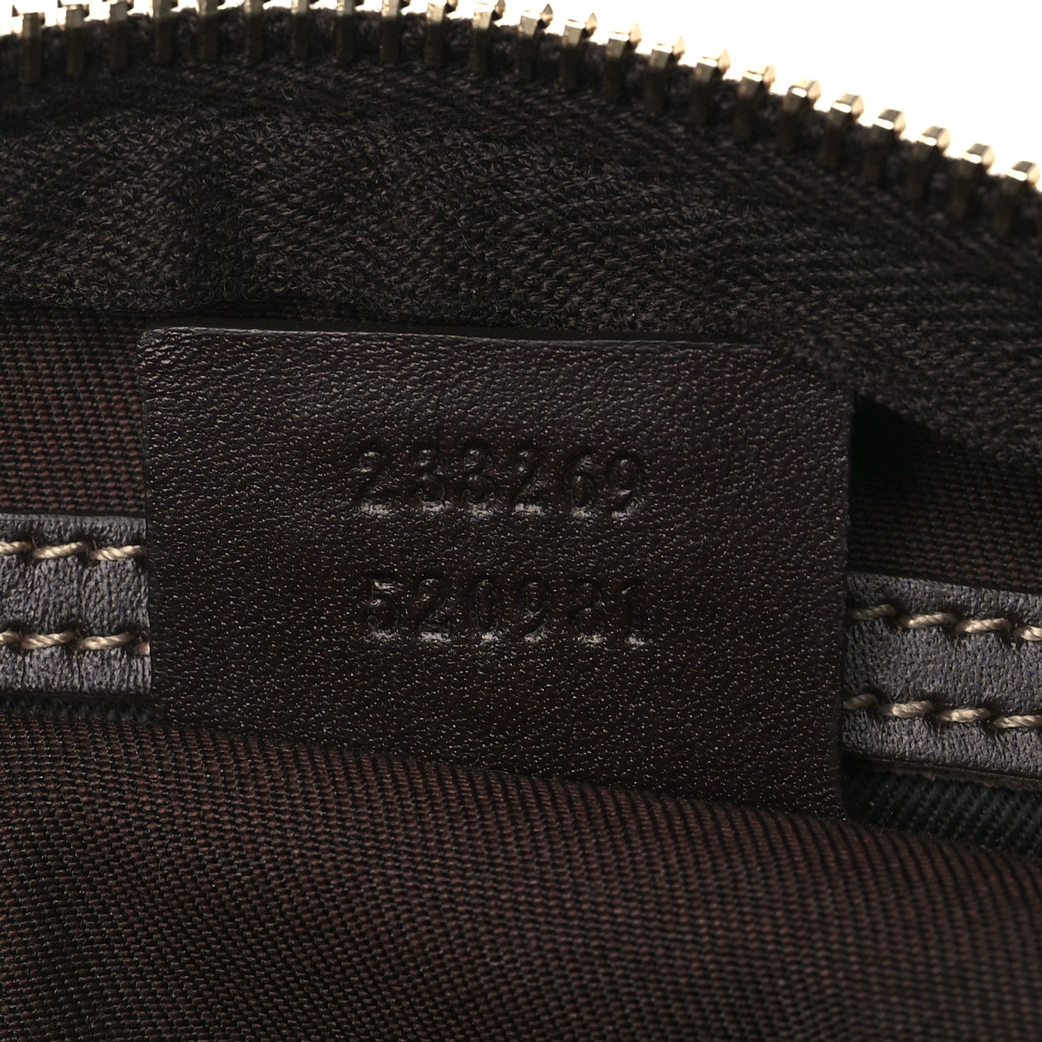 Gucci GG Supreme Monogram Belt Bag Dark Brown 7 of 7