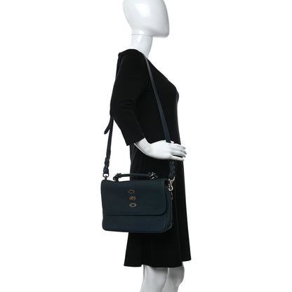 Mulberry Shrunken Calfskin Medium Bryn Petrol 2 of 8