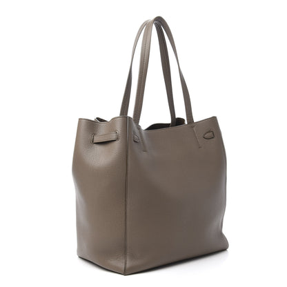 Celine Soft Grained Calfskin Small Belt Cabas Phantom Taupe 3 of 10