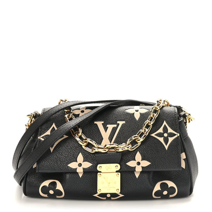 Louis Vuitton Empreinte Monogram Giant Favorite Black Beige 1 of 8