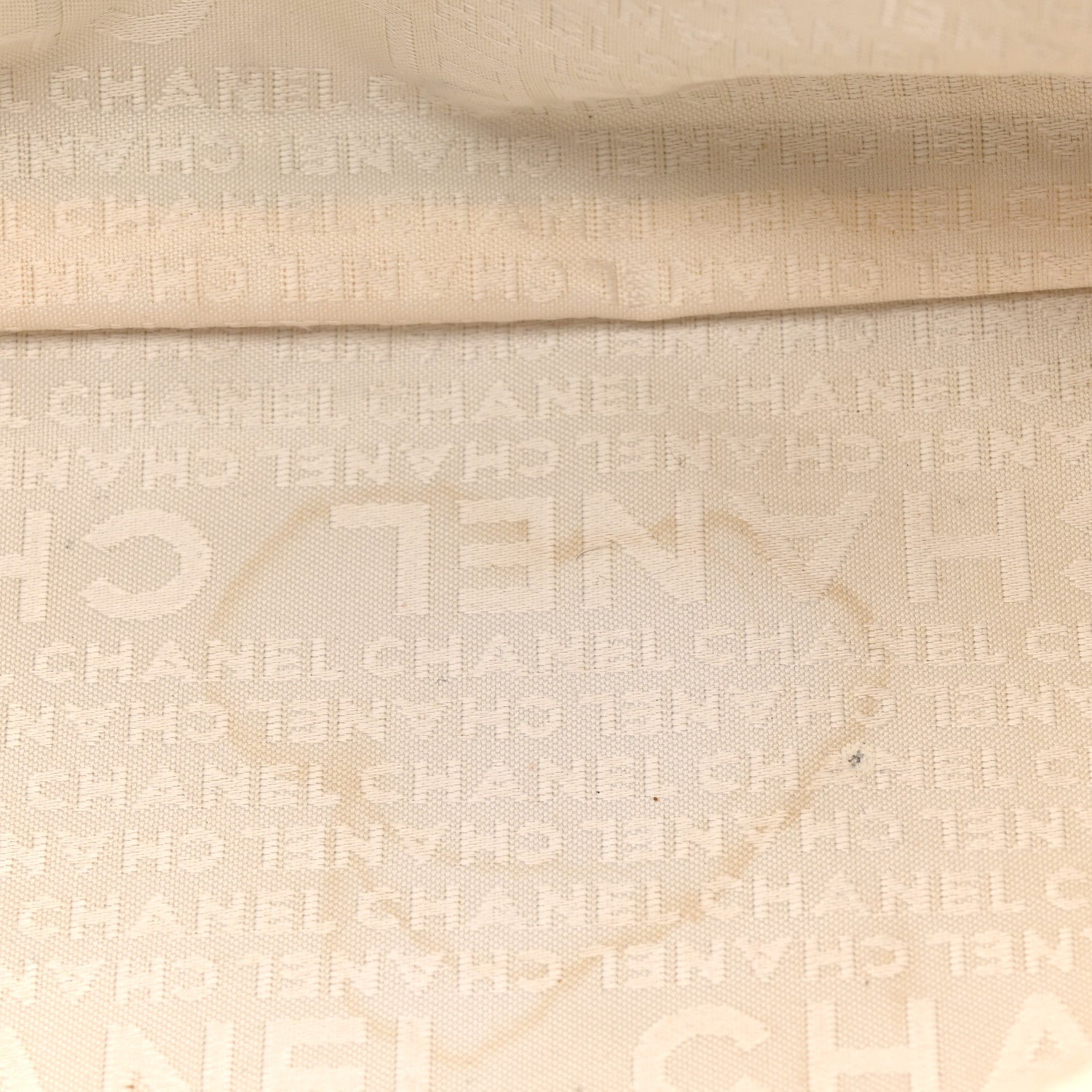 Chanel Canvas Quilted N°5 Shopping Tote Beige 11 of 17