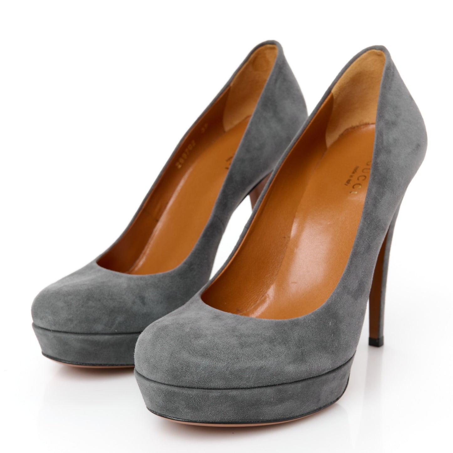 Kid Scamosciato Betty Pumps 37 Grey