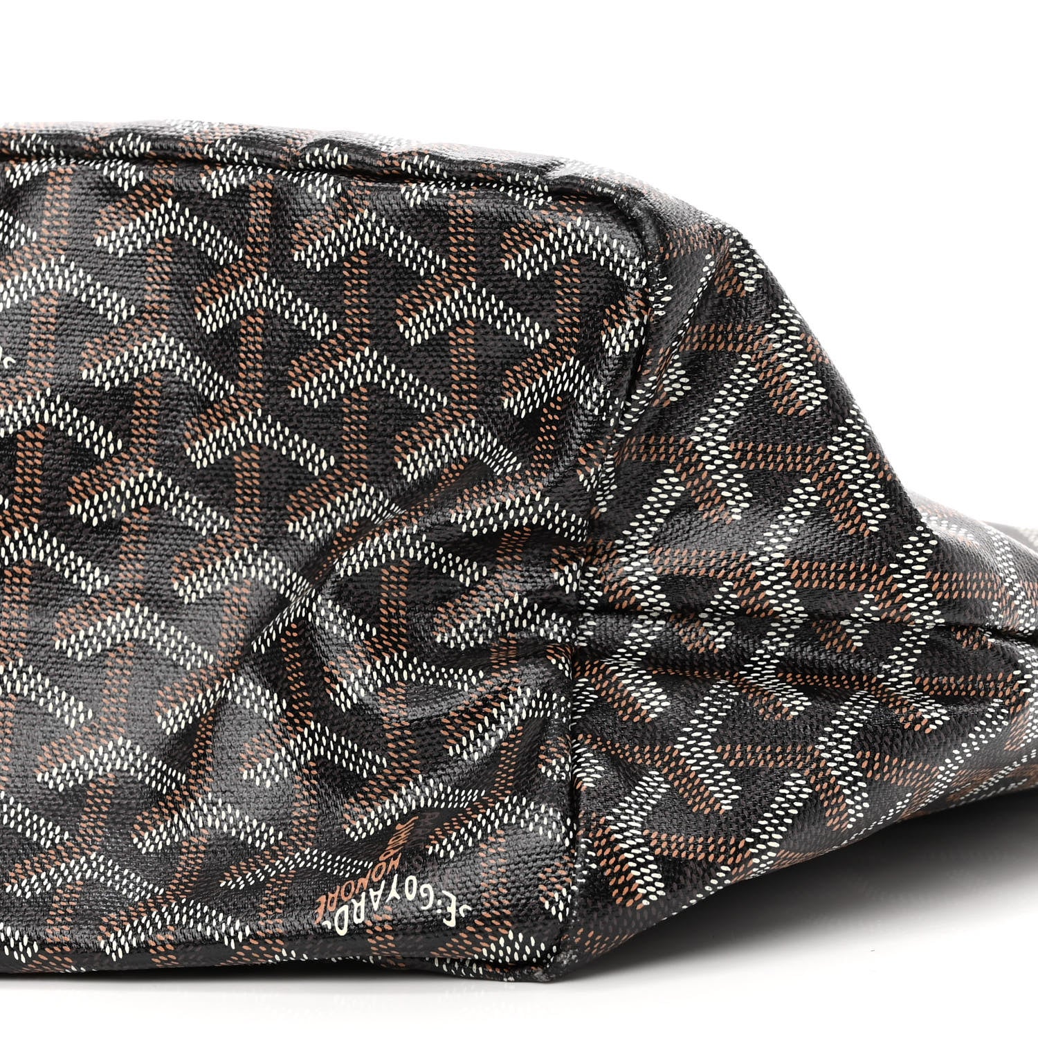 Goyard Goyardine Saint Louis PM Black Gold 11 of 11