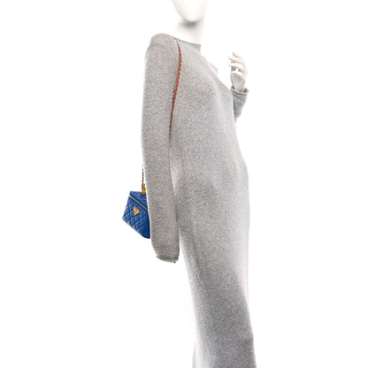 Chanel Lambskin Quilted Superman Top Handle Vanity Blue Red Yellow 2 of 11