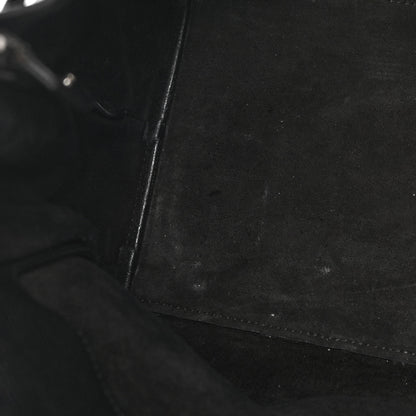 Saint Laurent Grained Calfskin Medium Souple Sac De Jour Black 13 of 25