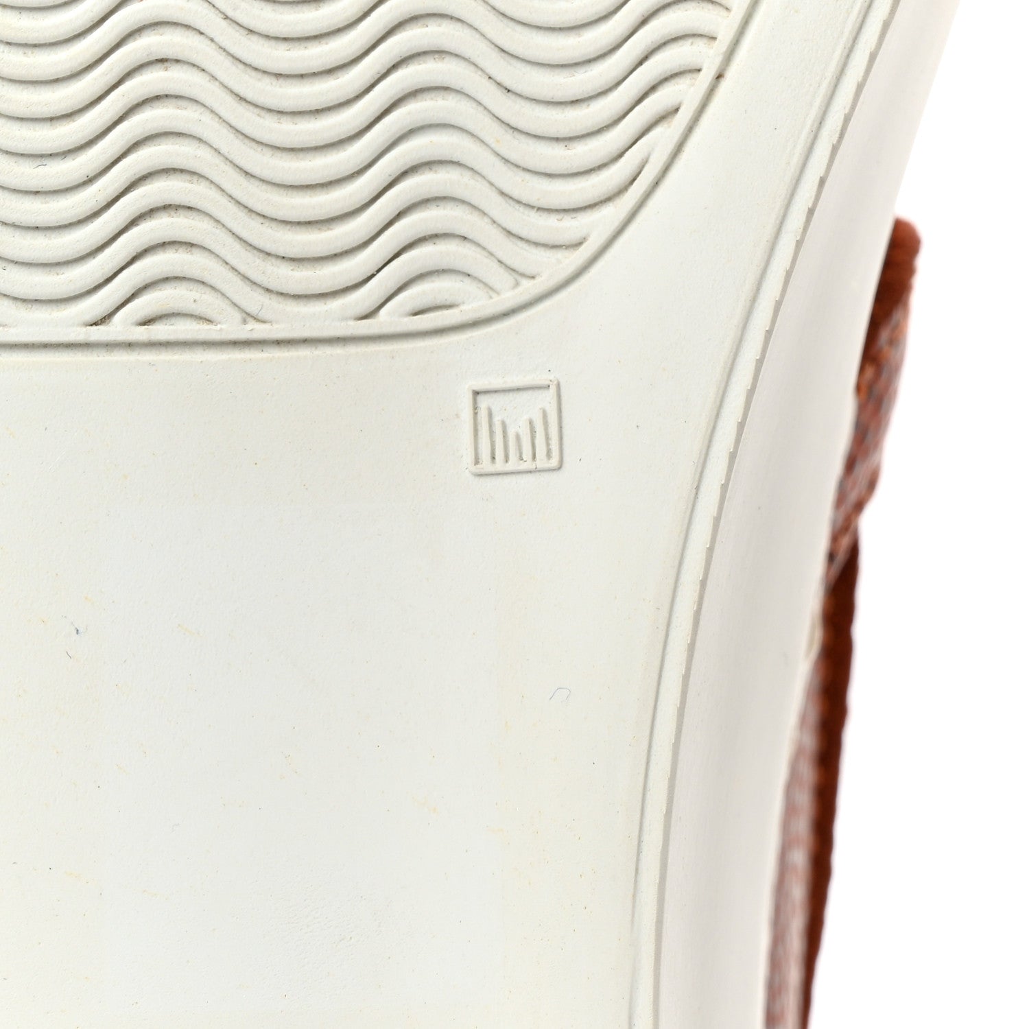 Givenchy Debossed Calfskin Mens Slip On Basketball Skater Sneakers 41 Brown 7 of 7