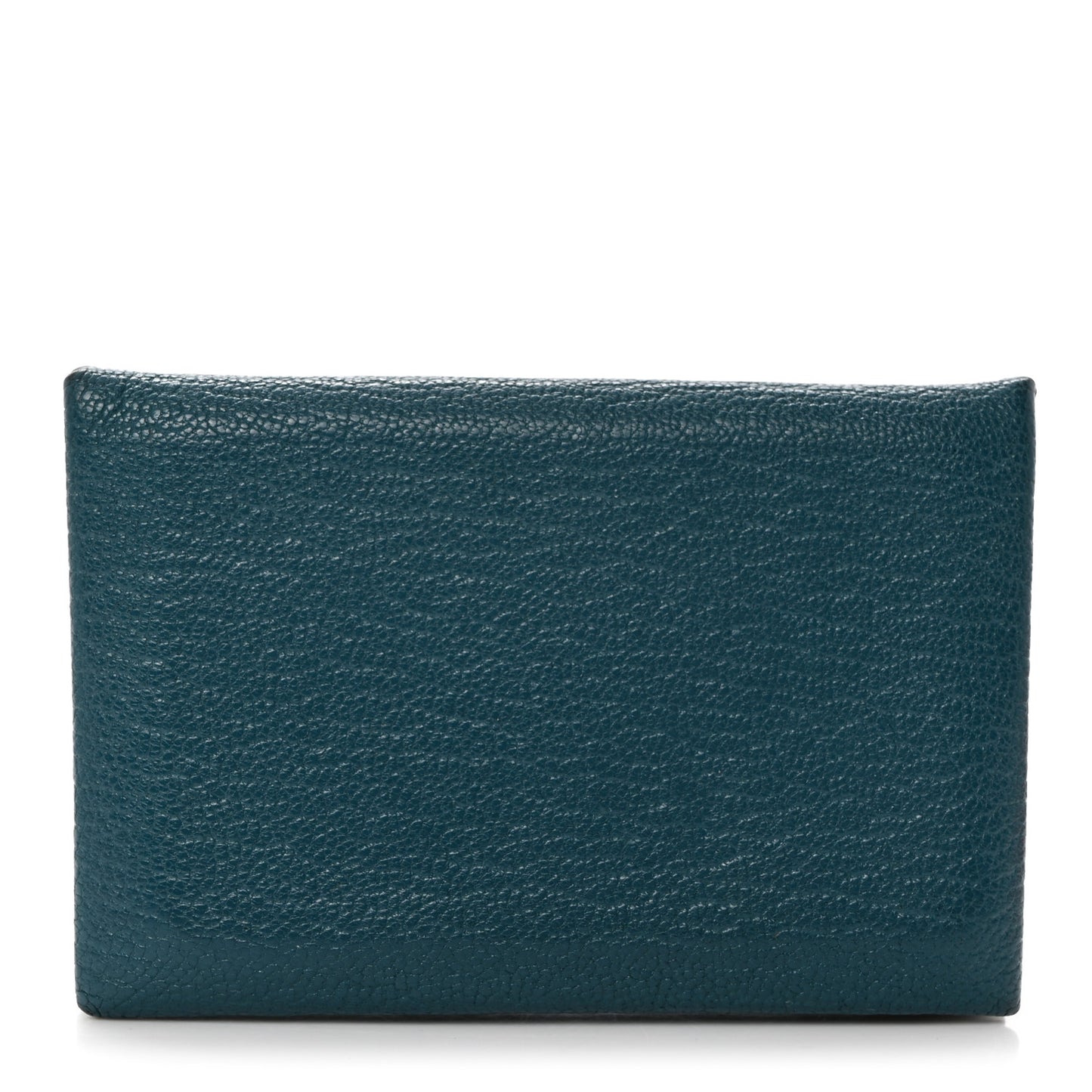 Chevre Mysore Calvi Card Case Vert Bosphore