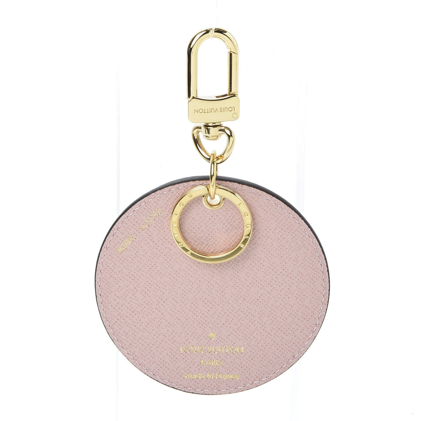 Monogram 2020 Christmas Animation Big Wheel Bag Charm Key Ring Rose Ballerine