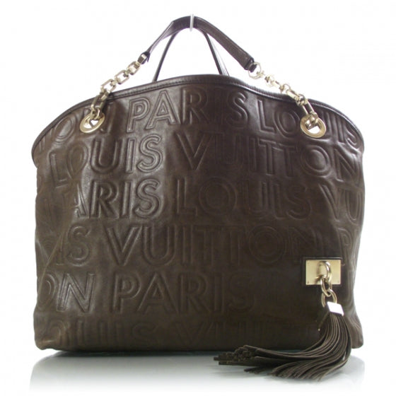 Monogram Paris Souple Whisper PM Chocolate
