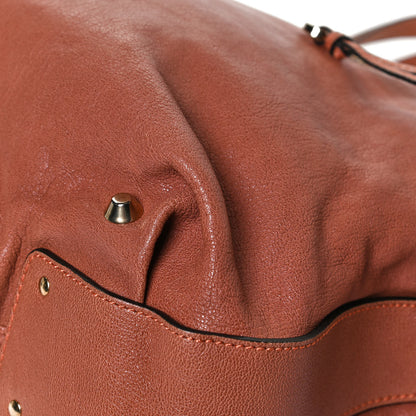 Chloe Lambskin Large Angie Shoulder Bag 10 of 13