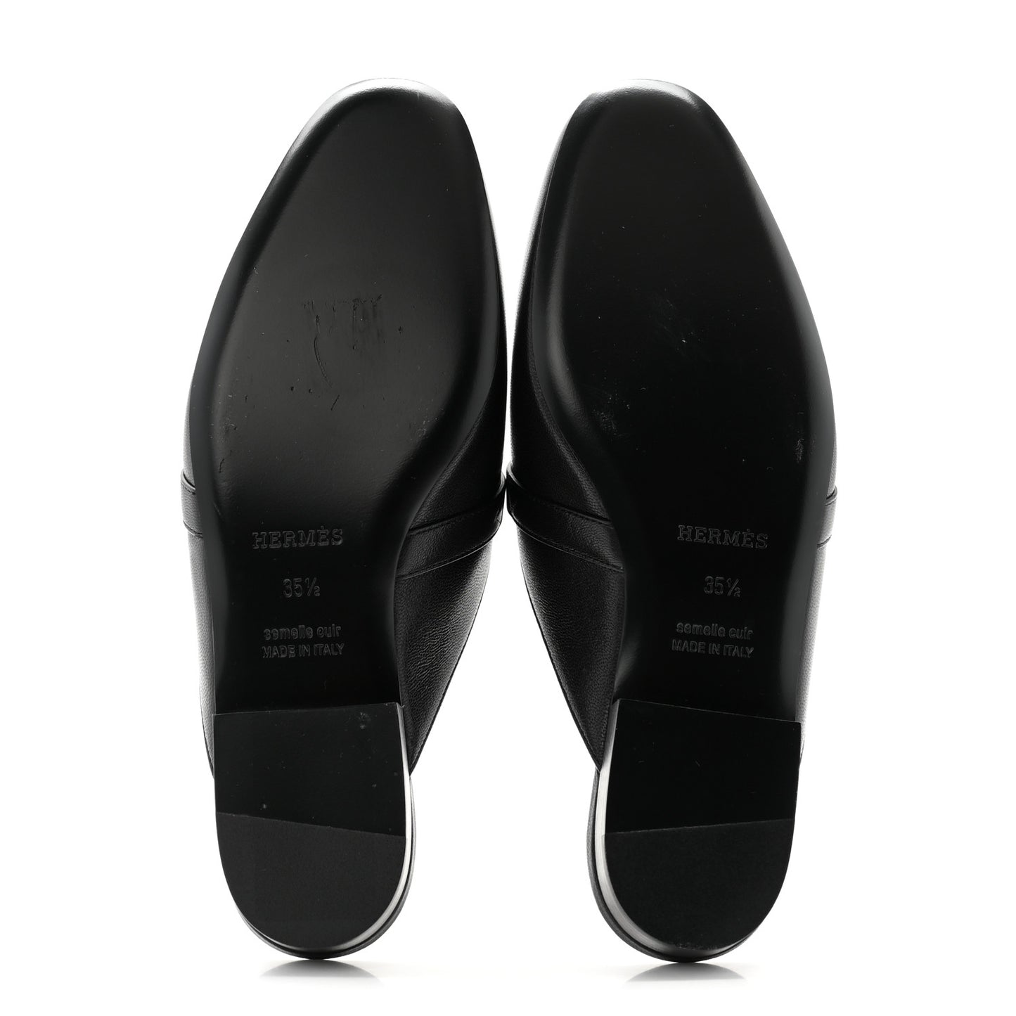 Goatskin Oz Mules 35.5 Black