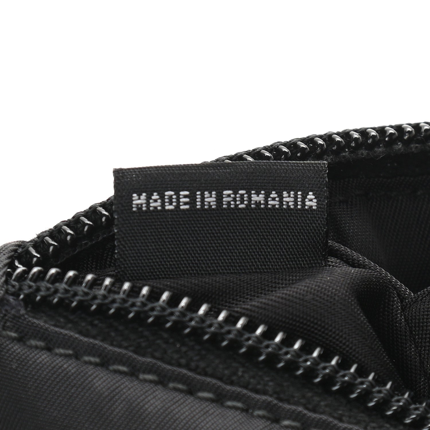 Prada Tessuto Nylon Saffiano Belt Bag Black 6 of 10
