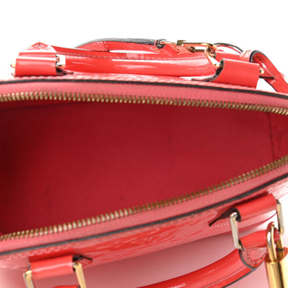 Louis Vuitton Vernis Alma BB Rose Litchi 5 of 11